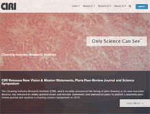 Tablet Screenshot of ciriscience.org